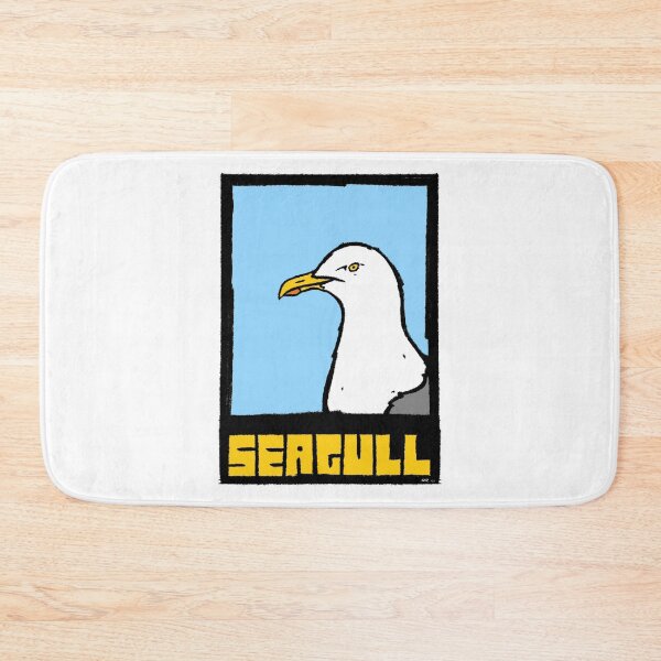 Item preview, Seagull – Bold Pop Art - Bird art Illustration by GW-ART designed and sold by GWARTGB.