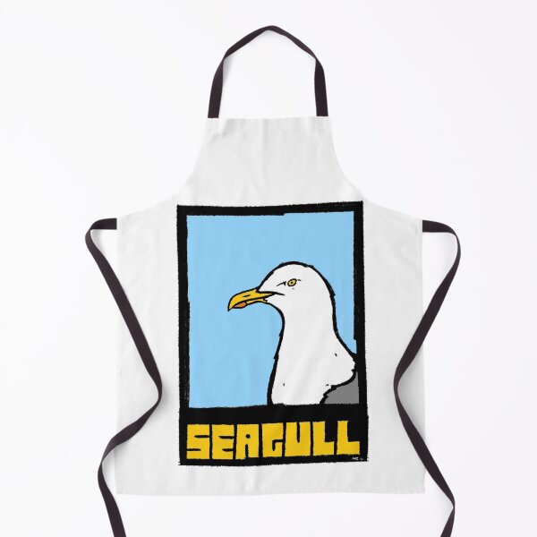 Item preview, Seagull – Bold Pop Art - Bird art Illustration by GW-ART designed and sold by GWARTGB.