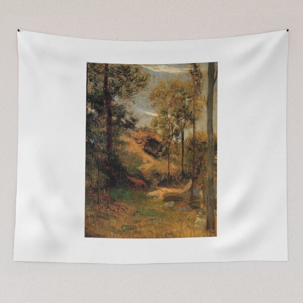 Item preview, Bathing in Front of the Port of Pont-Aven – Paul Gauguin Post-Impressionist Breton Scene of Nature and Modern Life (1886) designed and sold by Art Outlaws.
