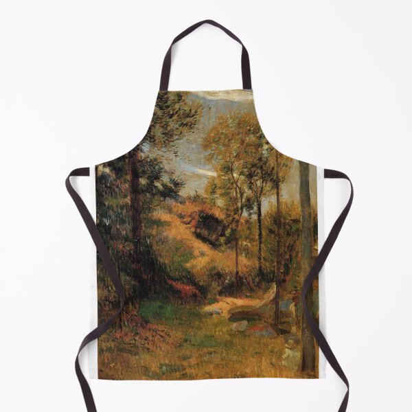 Item preview, Bathing in Front of the Port of Pont-Aven – Paul Gauguin Post-Impressionist Breton Scene of Nature and Modern Life (1886) designed and sold by Art Outlaws.