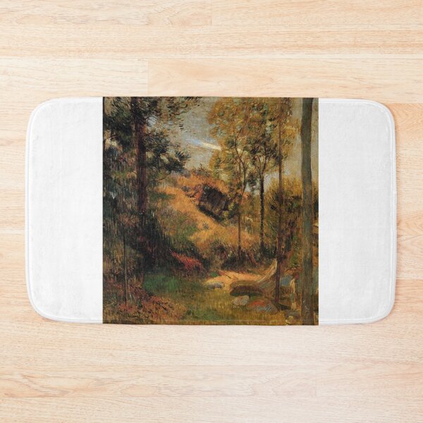 Item preview, Bathing in Front of the Port of Pont-Aven – Paul Gauguin Post-Impressionist Breton Scene of Nature and Modern Life (1886) designed and sold by Art Outlaws.