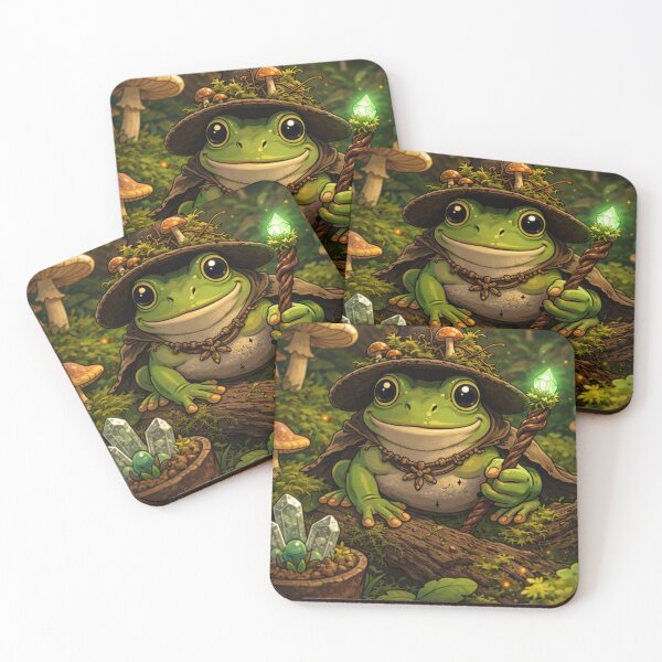 Item preview, Goblincore frog Witchy Frog designed and sold by CaseMastery.
