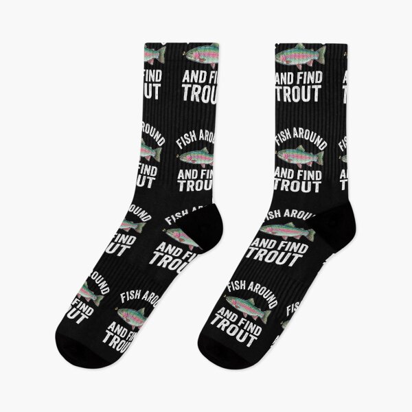 Item preview, Fish Around And Find Trout Fisherman Humor designed and sold by SofenArt.