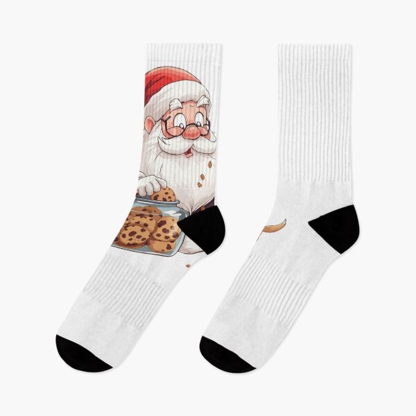 Item preview, Caught Red Handed Santa Cookie Thief designed and sold by sa-prints.