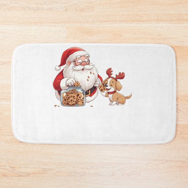 Item preview, Caught Red Handed Santa Cookie Thief designed and sold by sa-prints.