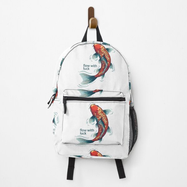 Item preview, good luck charm, marine life, nature lovers, fish illustration designed and sold by TrueArtVibes.
