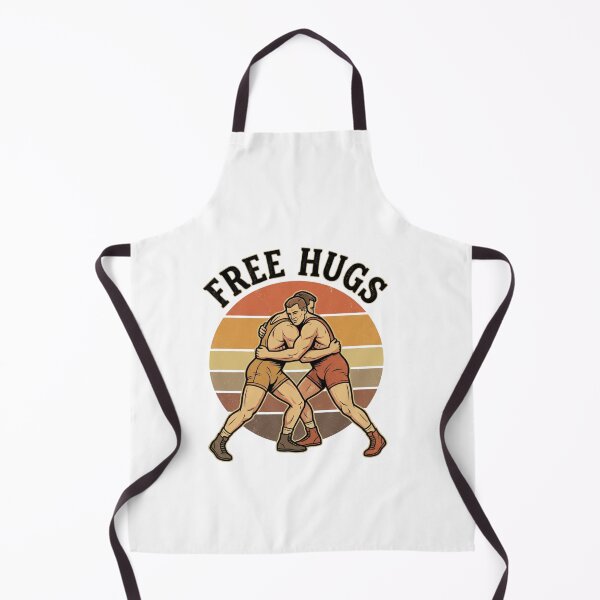 Item preview, Free Hugs Wrestling Humor Wrestling Enthusiast designed and sold by SofenArt.