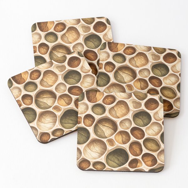 Item preview, Organic Cell Harmony Pattern designed and sold by LuxeFusionArt.