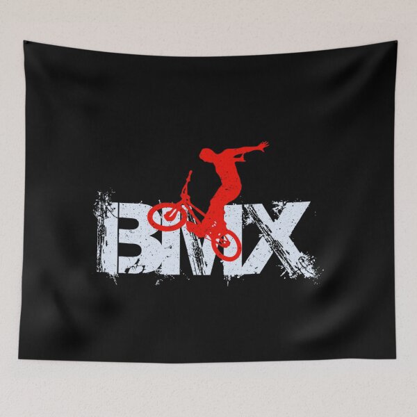 Item preview, BMX Freestyle Silhouette Graphic With Urban Extreme Energy designed and sold by Serene woods.