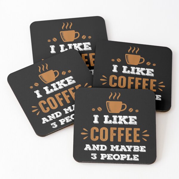 Item preview, Coffee Lover Funny Quote About Social Energy Limits designed and sold by Serene woods.