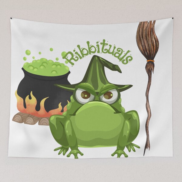 Item preview, Witchy frog Goblincore Ribbituals designed and sold by CaseMastery.