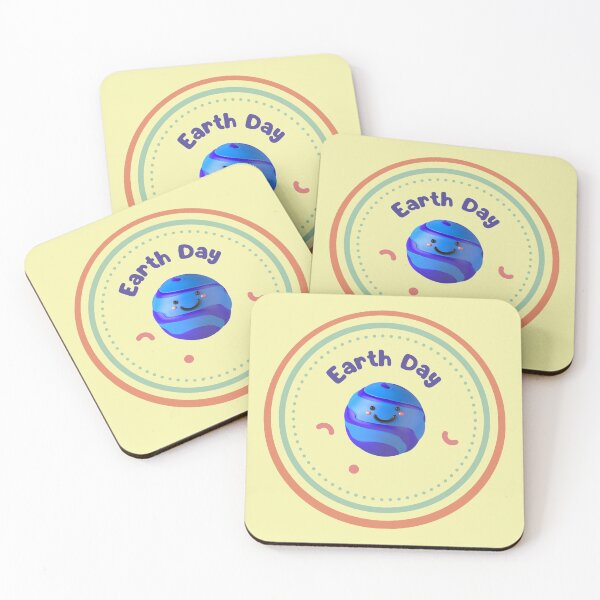 Item preview, Earth Day Cute Planet – Happy Earth Day Cartoon Environmental Design designed and sold by RevieusaR.