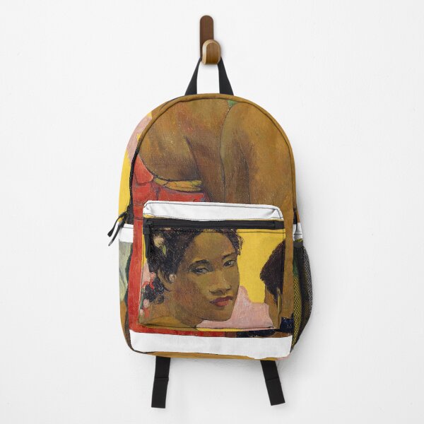 Item preview, Three Tahitians – Paul Gauguin Post-Impressionist Symbolist Painting of Tahitian Life and Spiritual Presence (1899) designed and sold by Art Outlaws.