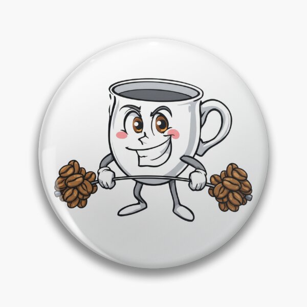 Item preview, Strong Caffeine Workout | Coffee Mug Weightlifter Gym Humor Graphic designed and sold by SlomianyPisarz.