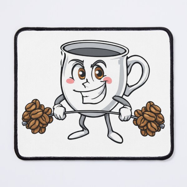 Item preview, Strong Caffeine Workout | Coffee Mug Weightlifter Gym Humor Graphic designed and sold by SlomianyPisarz.