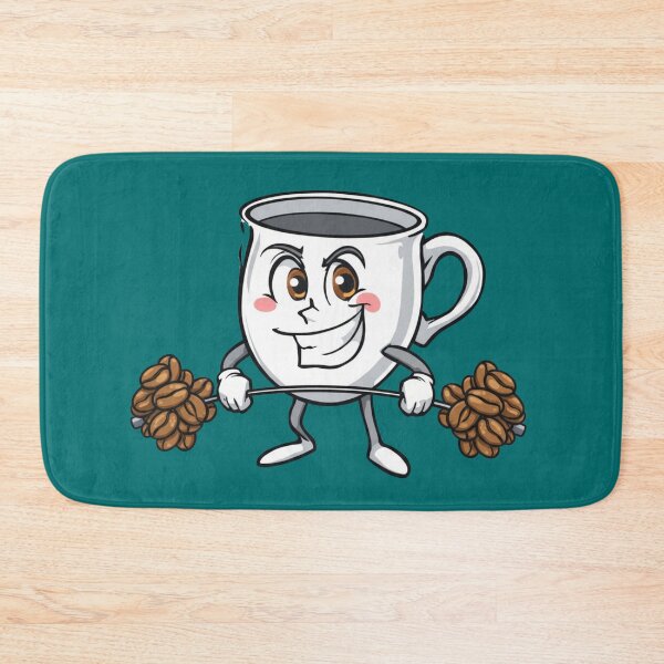 Item preview, Strong Caffeine Workout | Coffee Mug Weightlifter Gym Humor Graphic designed and sold by SlomianyPisarz.