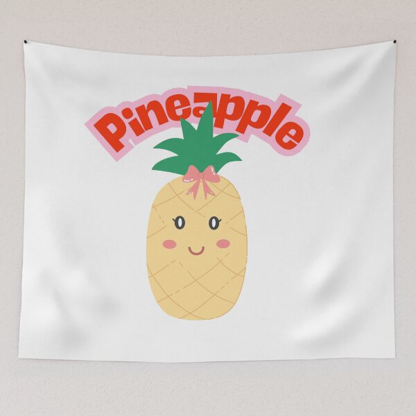 Item preview, Cute Kawaii Pineapple designed and sold by SulariTDsign.