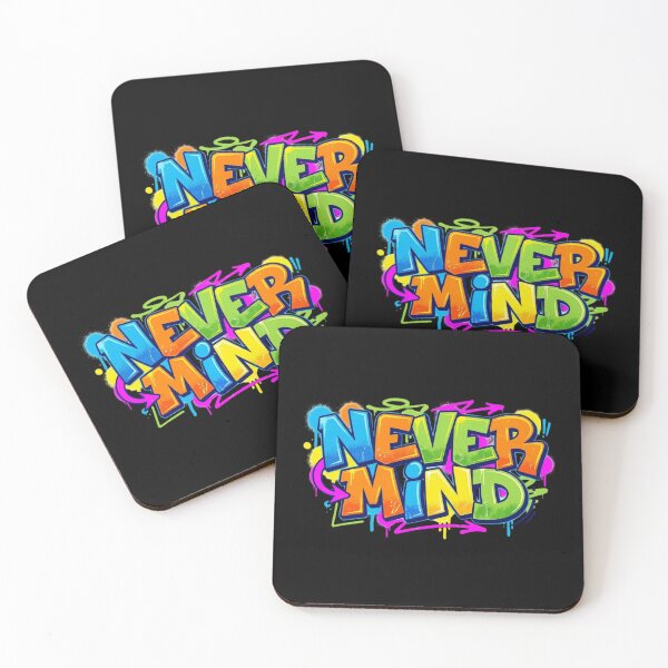 Item preview, Never Mind | Street Style Graffiti Typography T-Shirt designed and sold by typoinspired.