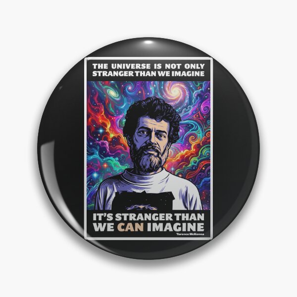 Item preview, Terence McKenna Stranger Than We Can Imagine designed and sold by BennyBearProof.