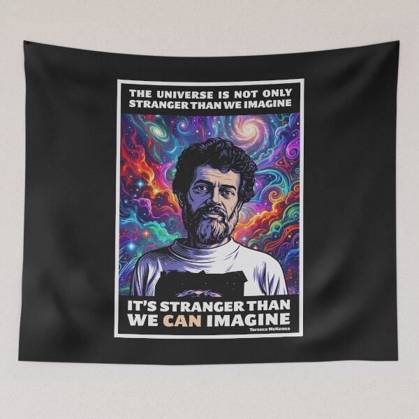 Item preview, Terence McKenna Stranger Than We Can Imagine designed and sold by BennyBearProof.