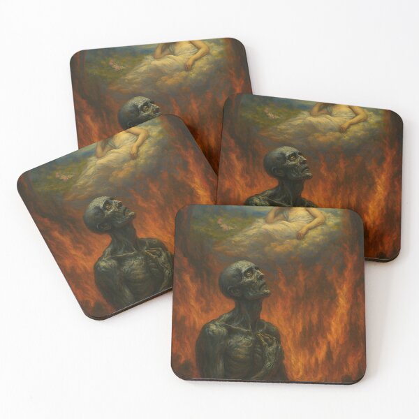 Item preview, Heaven And Hell Contrast With Angel And Tormented Soul designed and sold by PandaTShirtShop.