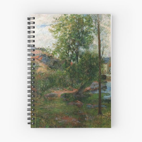 Item preview, Willow by the Aven – Paul Gauguin Post-Impressionist Landscape from Pont-Aven Exploring Nature, Color, and Symbolism designed and sold by Art Outlaws.