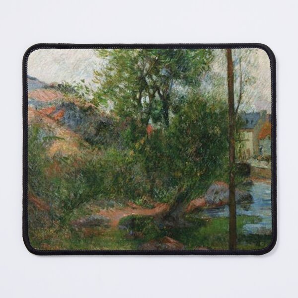 Item preview, Willow by the Aven – Paul Gauguin Post-Impressionist Landscape from Pont-Aven Exploring Nature, Color, and Symbolism designed and sold by Art Outlaws.