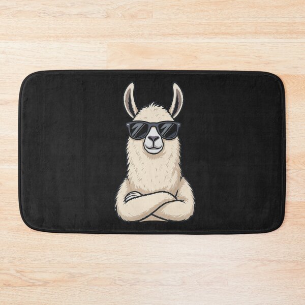 Item preview, Cool Llama Sunglasses Illustration | Confident Llama Cartoon Vector Art | Minimal Streetwear Design designed and sold by ColorSplash123.