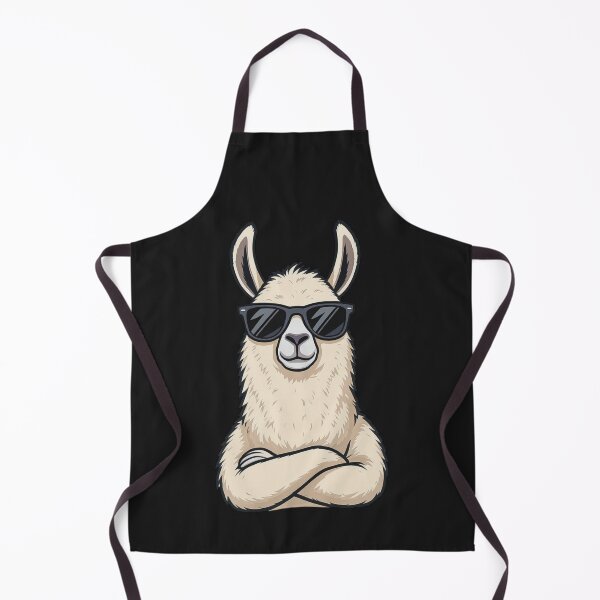 Item preview, Cool Llama Sunglasses Illustration | Confident Llama Cartoon Vector Art | Minimal Streetwear Design designed and sold by ColorSplash123.