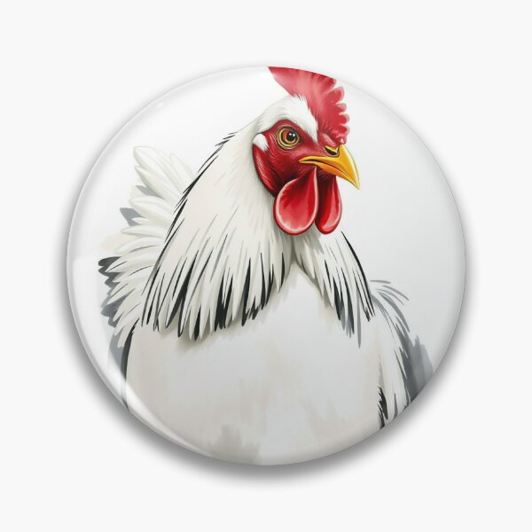 Item preview, White Chicken  designed and sold by KhalidHosnyArT.