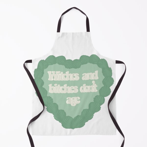 Item preview, Witches and Bitches Don't Age Love Heart Birthday Cake designed and sold by FreeOrca.