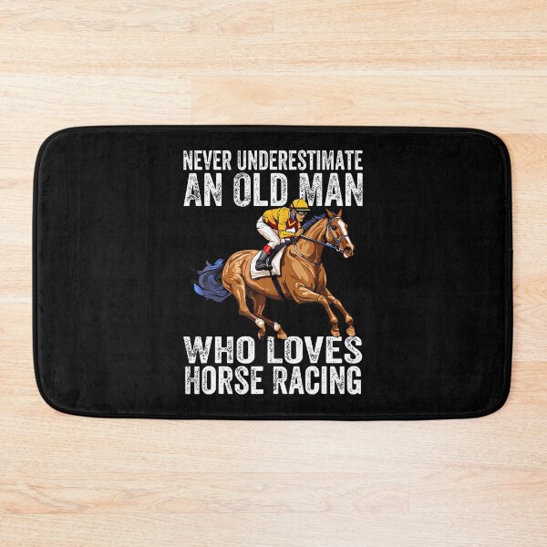 Item preview, Never Underestimate An Old Man Who Loves Horse Racing Horses designed and sold by malhanasbih.