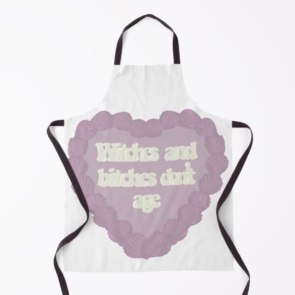 Item preview, Witches and Bitches Don't Age Love Heart Birthday Cake designed and sold by FreeOrca.