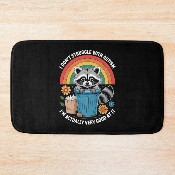 Item preview, Funny Autism Autistic Raccoon Meme designed and sold by lilensgavadur.
