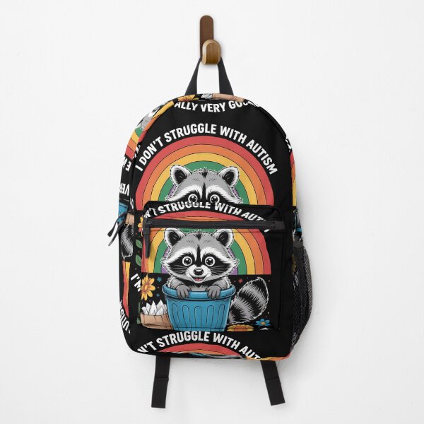 Item preview, Funny Autism Autistic Raccoon Meme designed and sold by lilensgavadur.