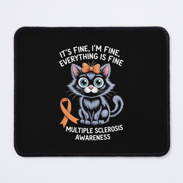 Item preview, Funny Cat Multiple Sclerosis designed and sold by lilensgavadur.