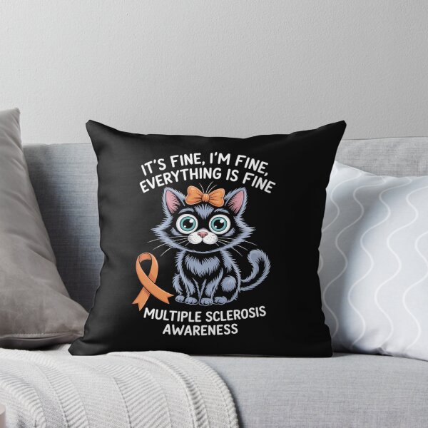 Item preview, Funny Cat  Multiple Sclerosis designed and sold by lilensgavadur.