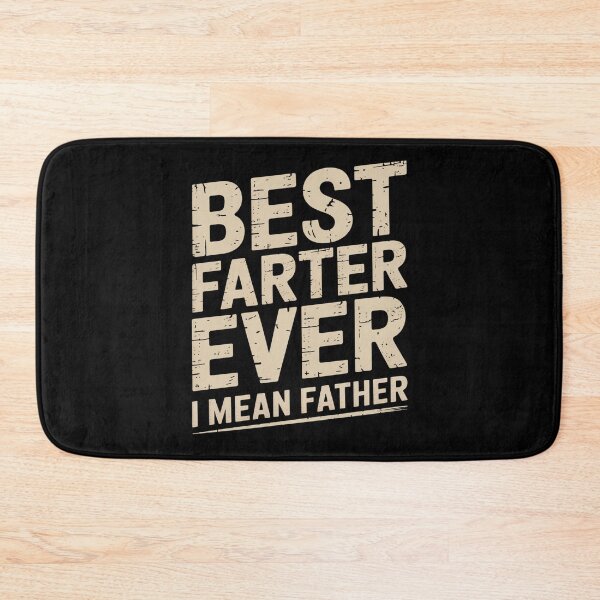 Item preview, Best Farter Ever Funny Dad Quote Bold Typography designed and sold by flagylART.