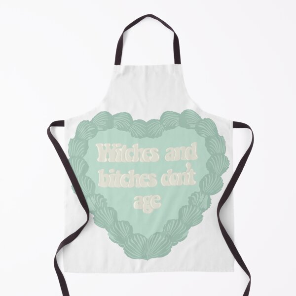 Item preview, Witches and Bitches Don't Age Love Heart Birthday Cake designed and sold by FreeOrca.