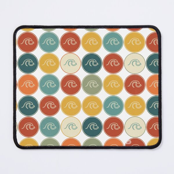 Item preview, Retro Wave Circle Pattern designed and sold by Le Grand Requin.