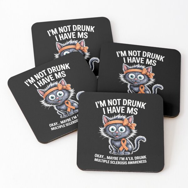 Item preview, Funny Cat Multiple Sclerosis Awareness designed and sold by lilensgavadur.