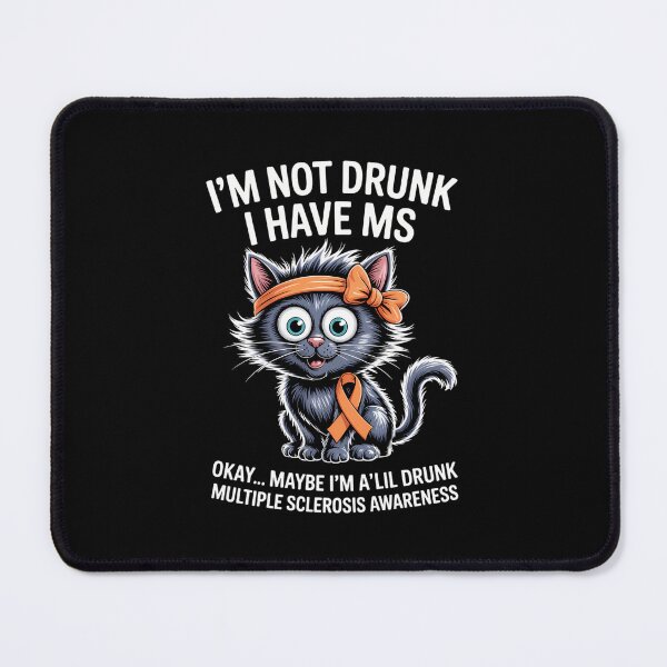 Item preview, Funny Cat Multiple Sclerosis Awareness designed and sold by lilensgavadur.