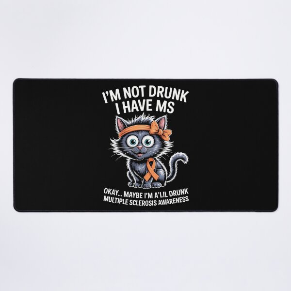 Item preview, Funny Cat Multiple Sclerosis Awareness designed and sold by lilensgavadur.