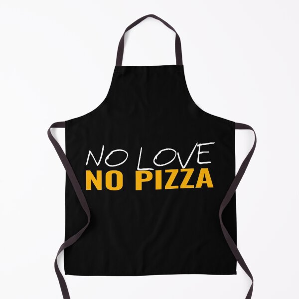Item preview, No Love No Pizza – Funny Foodie Quote designed and sold by karibov.