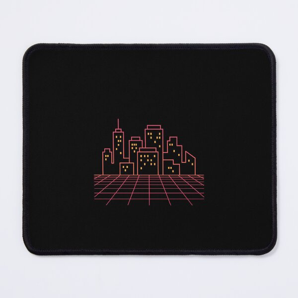 Item preview, Retro 80s Neon City Skyline designed and sold by Le Grand Requin.