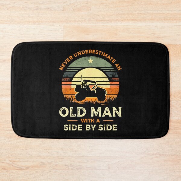 Item preview, Never Underestimate An Old Man With A Side By Side Utv designed and sold by malhanasbih.
