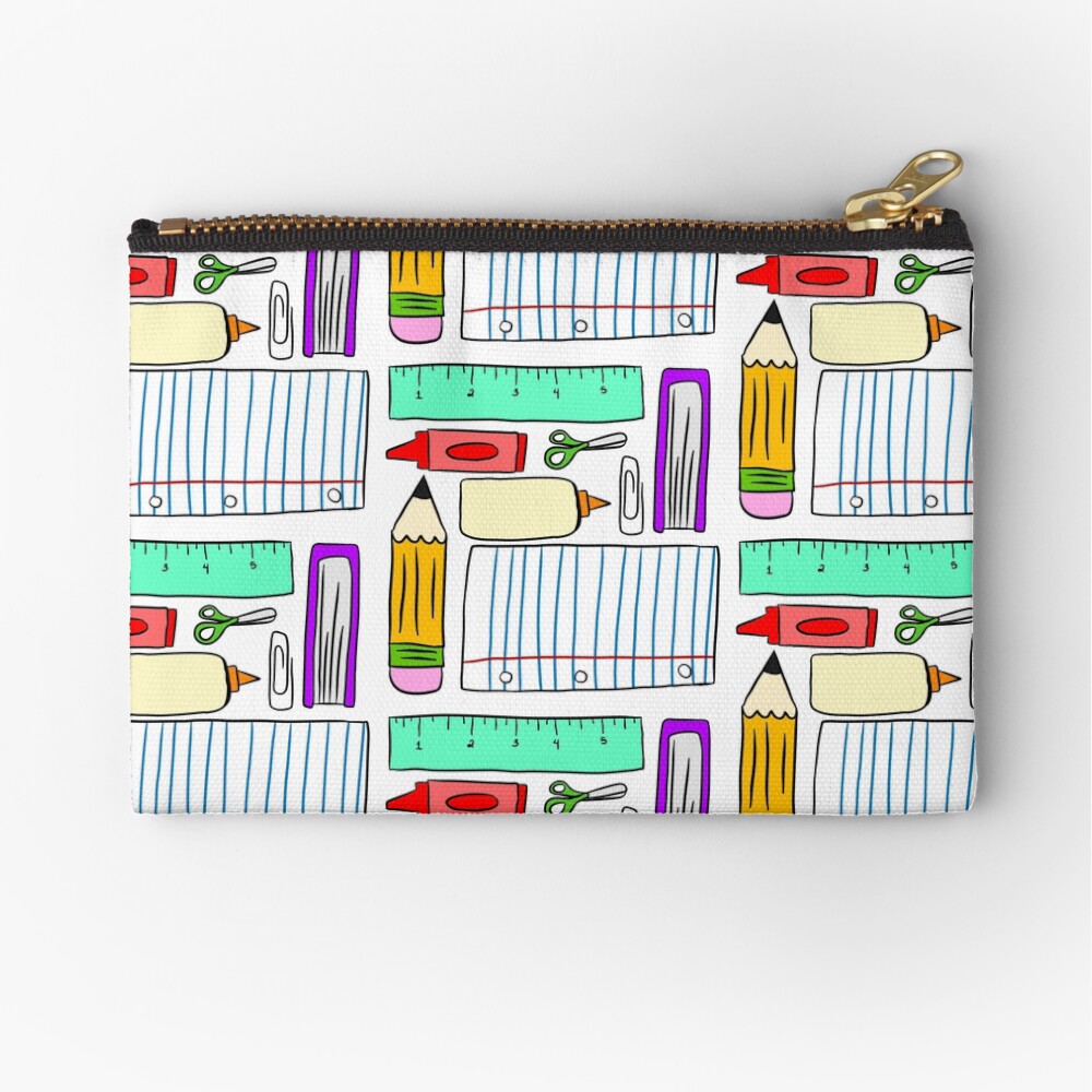Supplies Party Zipper Pouch