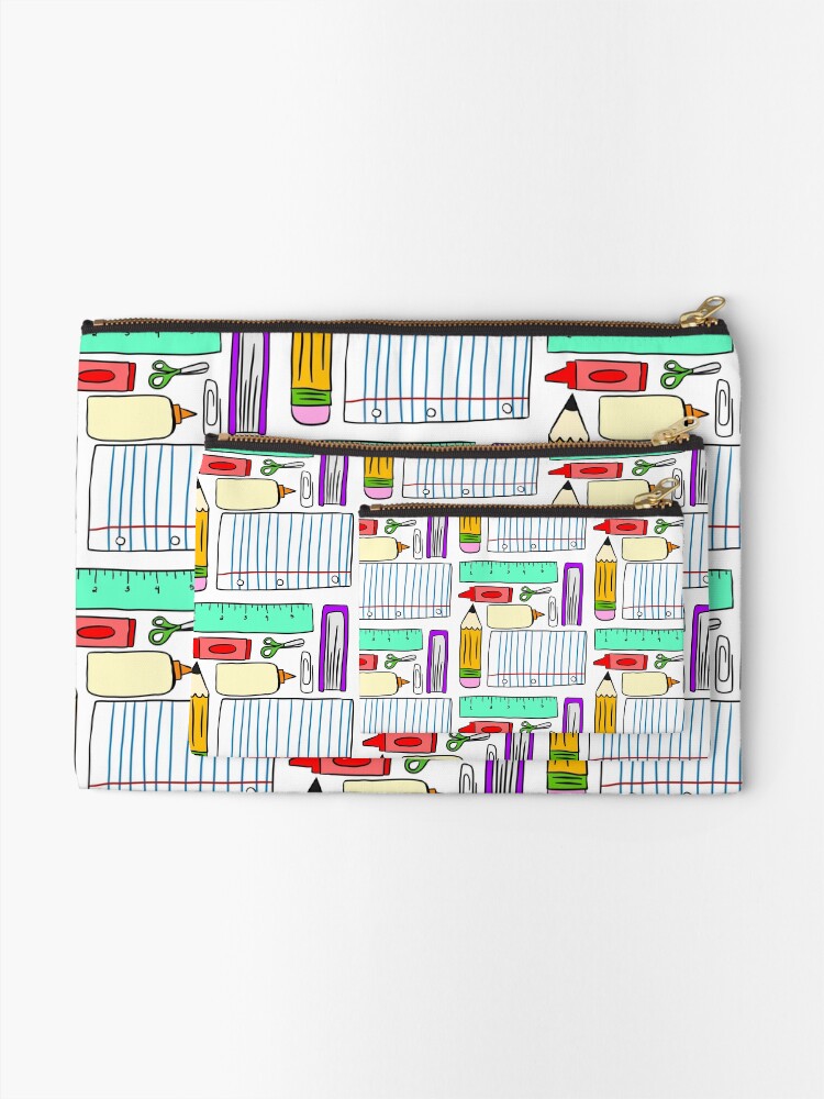 Alternate view of Supplies Party Zipper Pouch