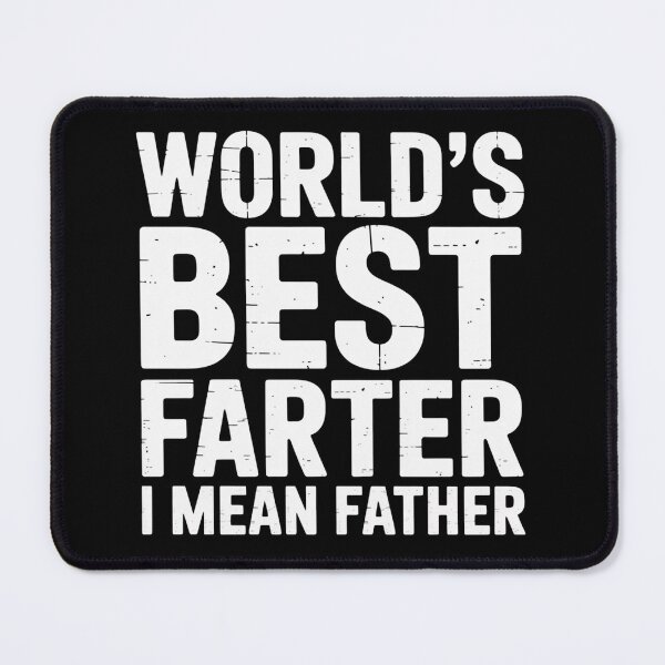 Item preview, World’s Best Farter Funny Dad Quote Vintage Typography designed and sold by flagylART.