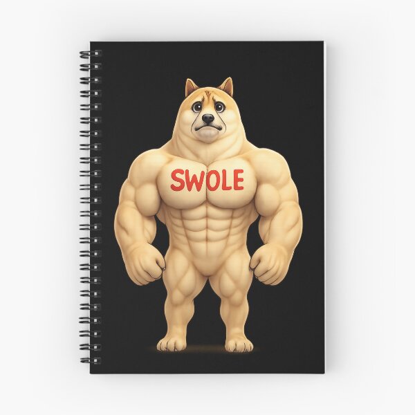Item preview, Swole Doge designed and sold by The Art by Rossouw.